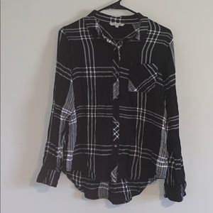 Calvin Klein flannel long sleeve shirt